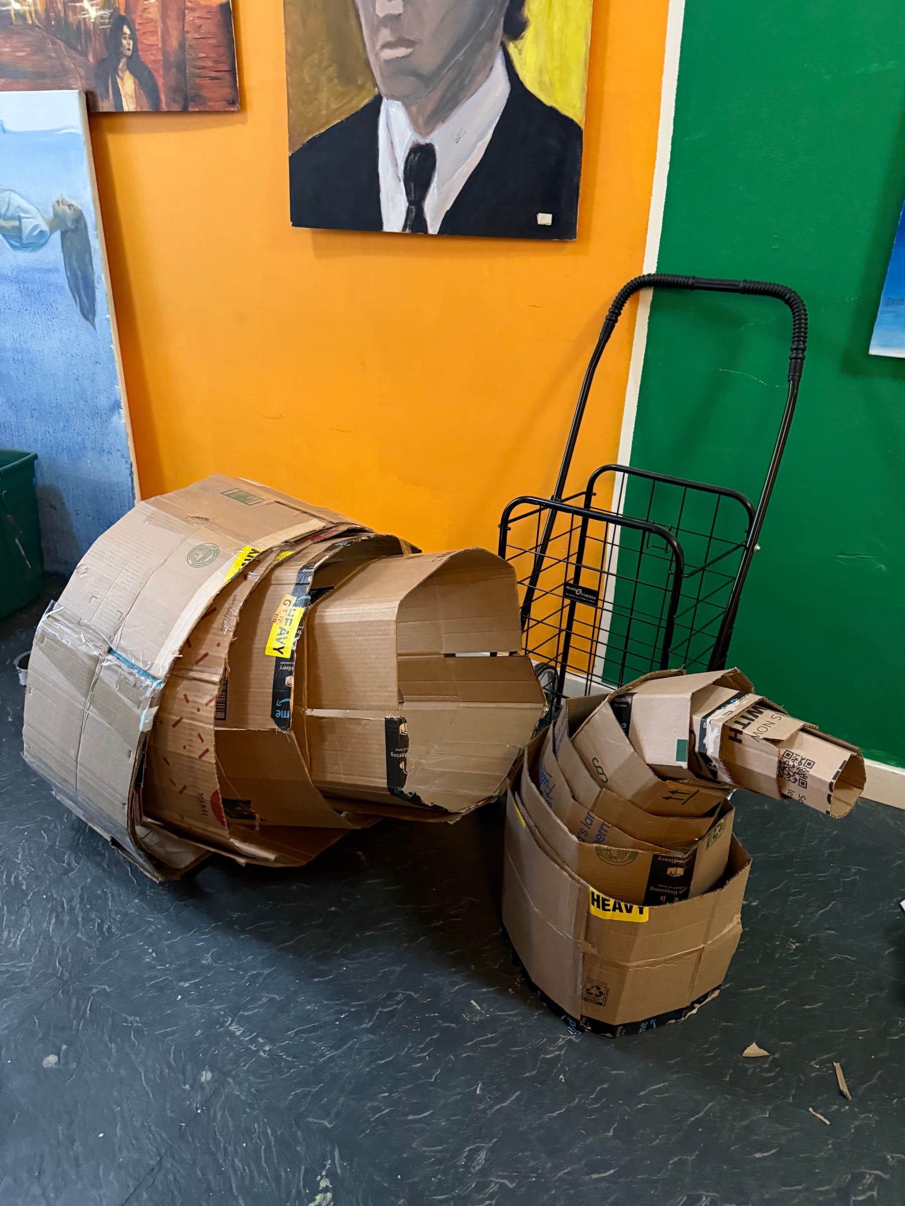 The early cardboard form for Sound of Ocean